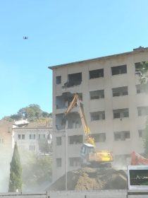 Demolizione Ex Hotel Jolly 12 Nov 2018