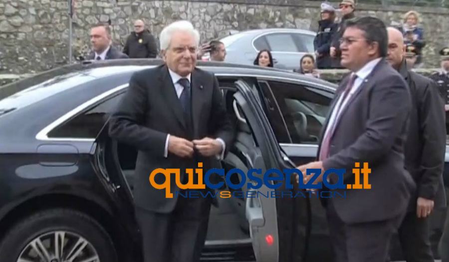 Il presidente della Repubblica Mattarella a San Demetrio Corone (FOTO) 66 Sergio Mattarella
