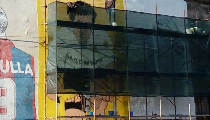 Cosenza, domani l'inaugurazione del murales in ricordo del ciclista Pino Faraca 56 faraca ante 750x430