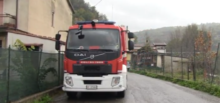 Cosenza, cedimento franoso, evacuate 9 famiglie 57 frana2