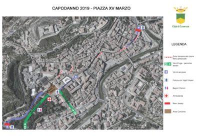 Planimetria Piazza XV Marzo