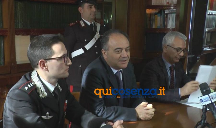 L'assassinio di Francesco Rosso, in manette i due presunti mandanti 59 arresto mandanti omicidio Rosso 01 conf stampa
