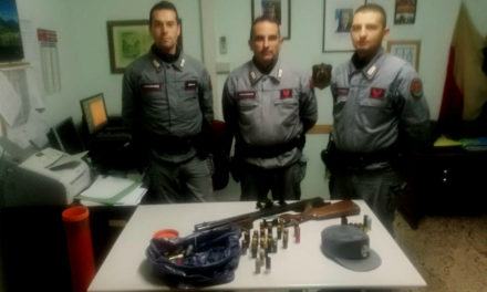 forestali sequestro fucile