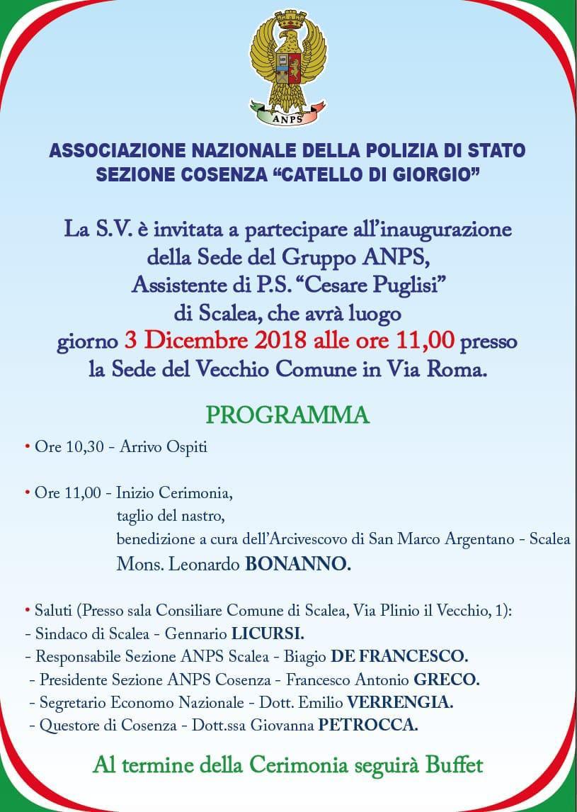 inaugurazione sede polizia ANPS