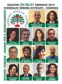 Cosenza, rinnovo del Consiglio dell'Ordine degli avvocati: urne chiuse, si procede allo spoglio 62 50570693 10218329674380313 2554379641213157376 n