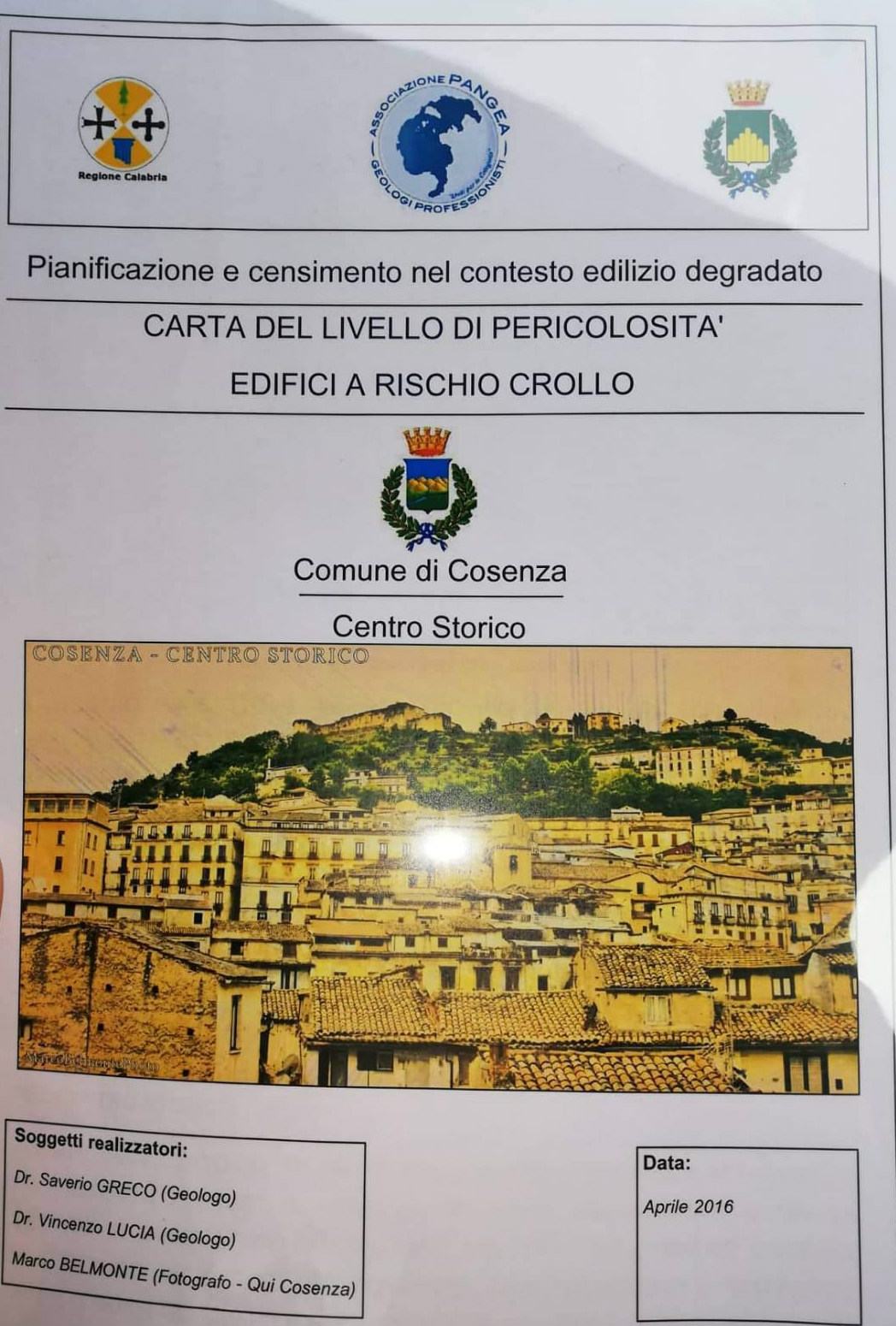 carta livello edifici rischio