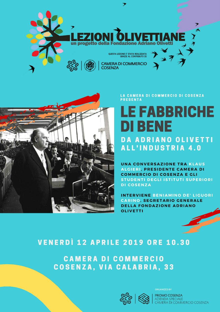 Lezione Olivettiana locandina