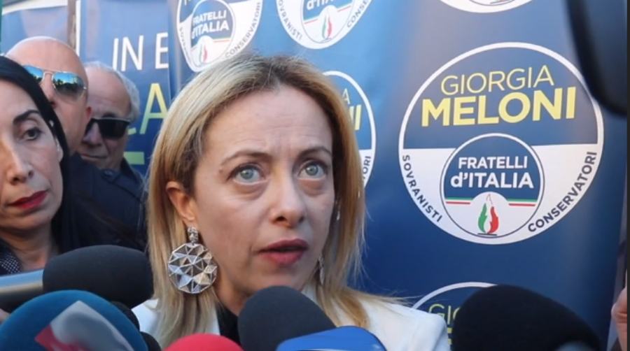 Meloni a Reggio