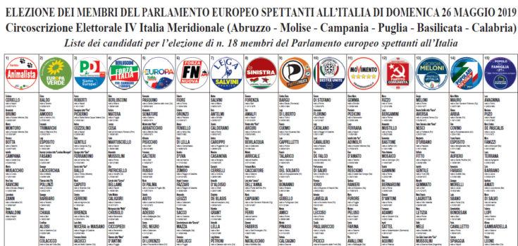 Elezioni europee manifesto 1