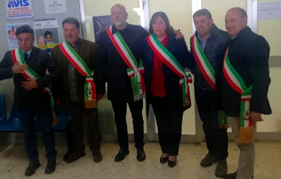 Protesta laboratorio San Marco Arg3