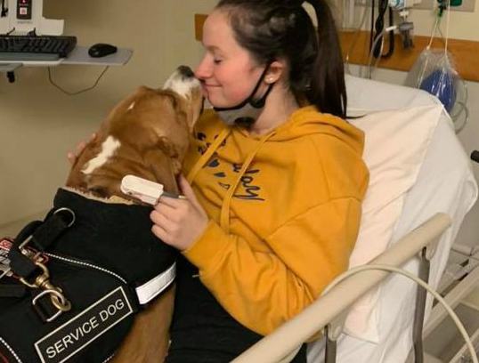 marika e il suo cane