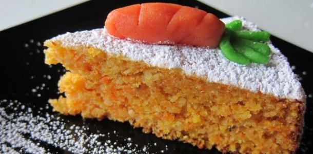 torta carote e mandorle