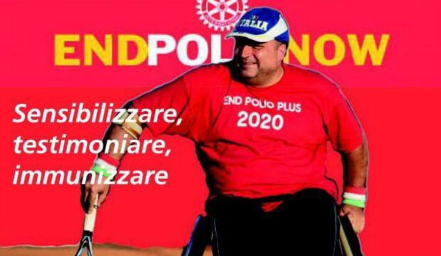 Rende, il tour End Polio tra sport e sociale - AUDIO 57 FOTO POLIO caputo