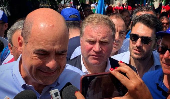 Manifestazione a Reggio, Zingaretti: "costruiremo il nostro Piano per l'Italia" 53 Zingaretti e Graziano a Reggio Calabria