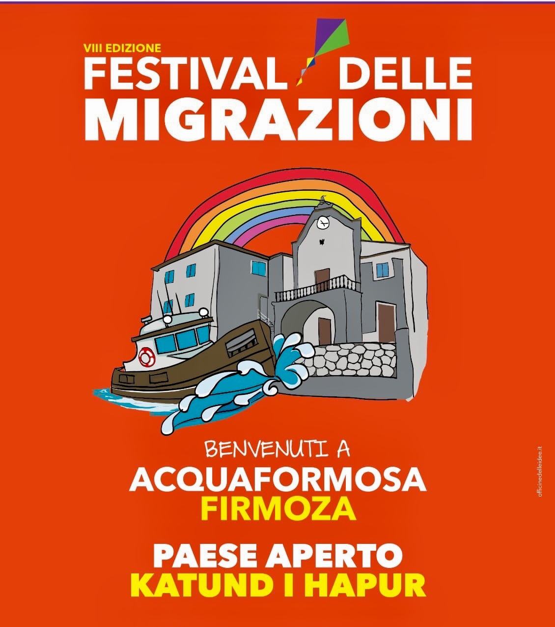 Acquaformosa è un paese "aperto", domani la presentazione del "Festival delle Migrazioni" 53 Acquaformosa festival migrazioni 2019