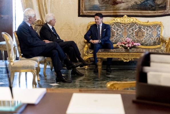 Incarico di governo al Conte bis con svolta a sinistra "è il momento del coraggio" 54 Conte Mattarella
