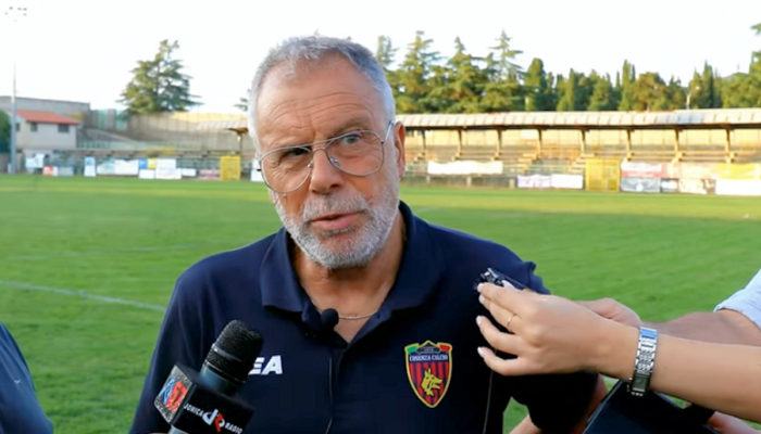 Cosenza, luci e ombre nel pari con il Rende. Braglia "mancano calciatori di spessore" 54 Piero Braglia