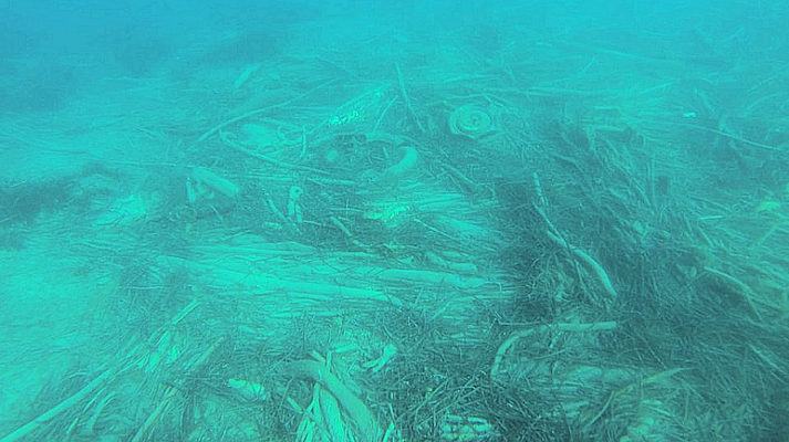 Isola di Dino pulizia fondali2