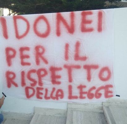 Protesta idonei sanità 3
