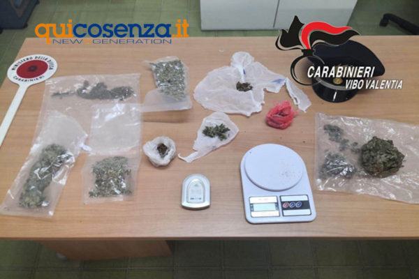 Marijuana carabinieri arresto