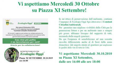 Pubblicazione incontro pubblico del 30 ottobre