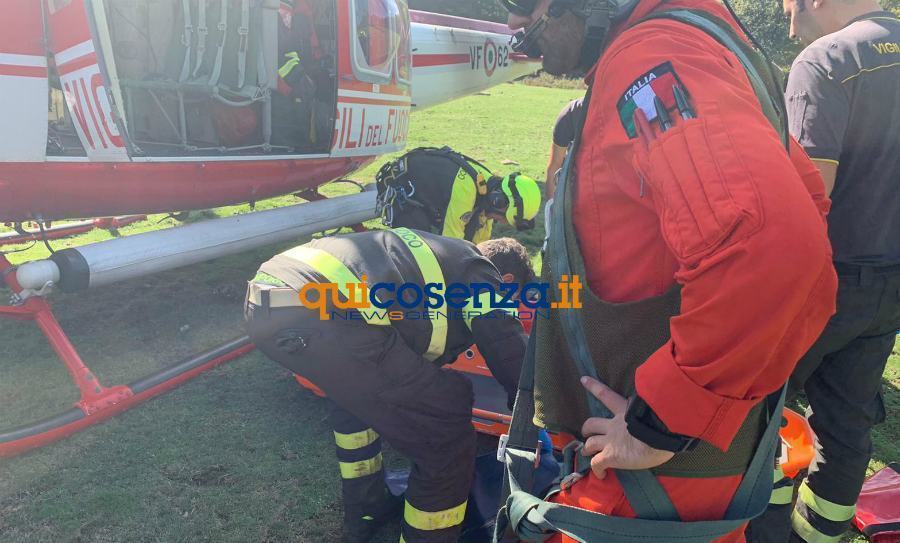 vigili del fuoco recupero