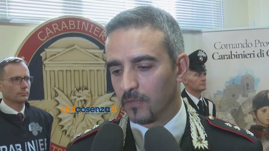 Operazione Achei reperti archeologici Crotone 01 comandante Marra cc nucleo tutela