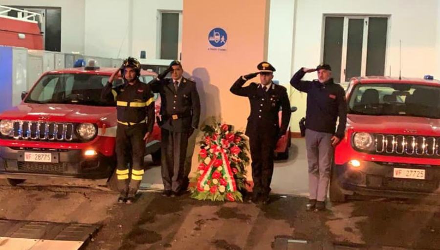 cordoglio caserma vvff cosenza 01