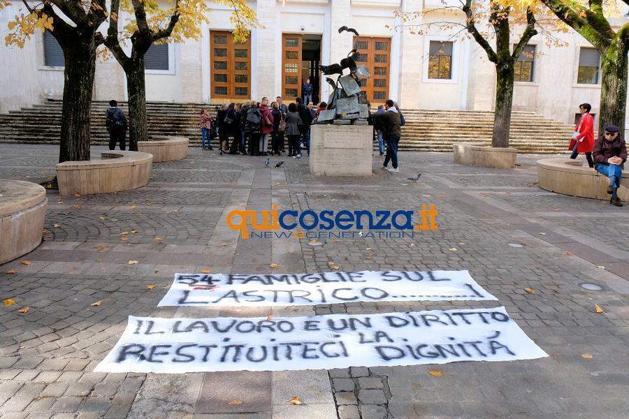 cup protesta operatori Cosenza