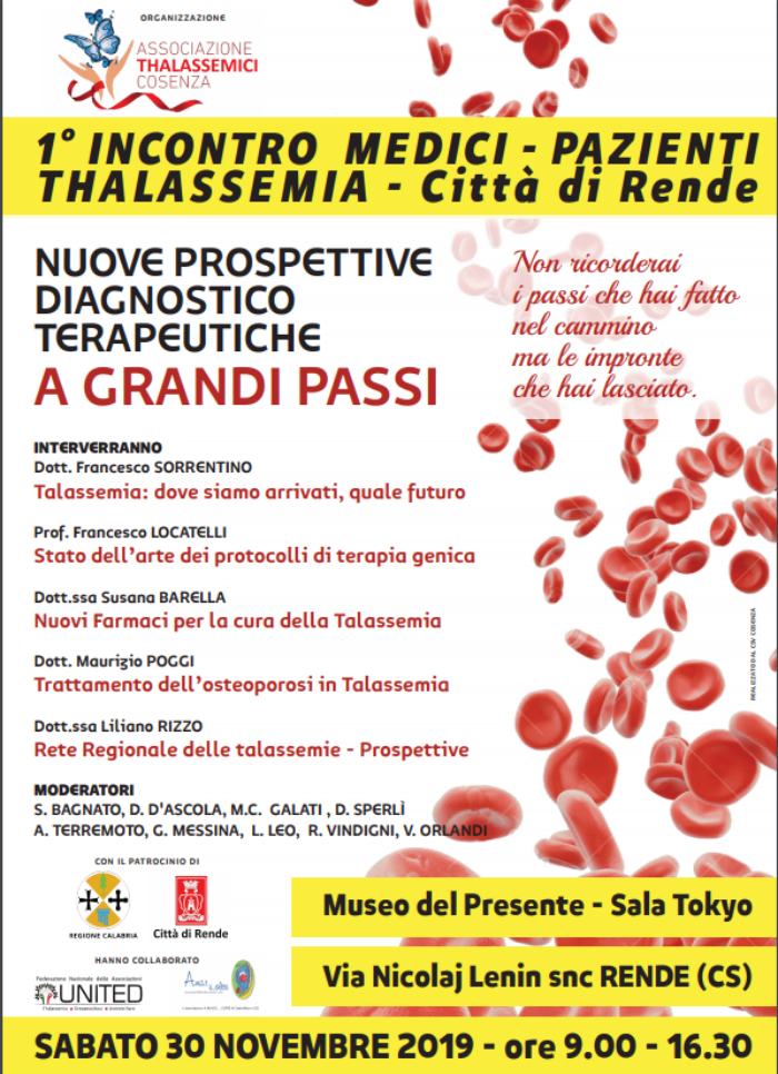 incontro rende talassemia