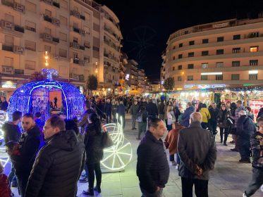 piazza bilotti durante linaugurazione