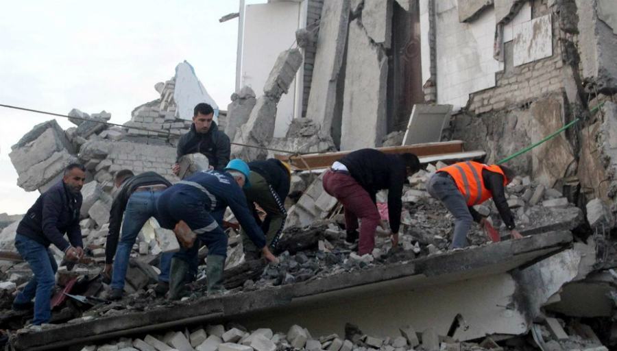 terremoto albania durazzo