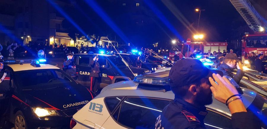 vigili del fuoco forze ordine Reggio Calabria