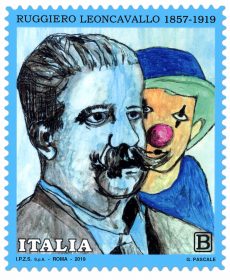 201947 Francobollo Ruggiero Leoncavallo