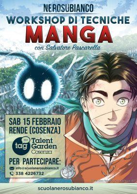 I Manga arrivano in Calabria: una giornata con il docente Pascarella, della Scuola Italiana di Comix 54 Locandina manga