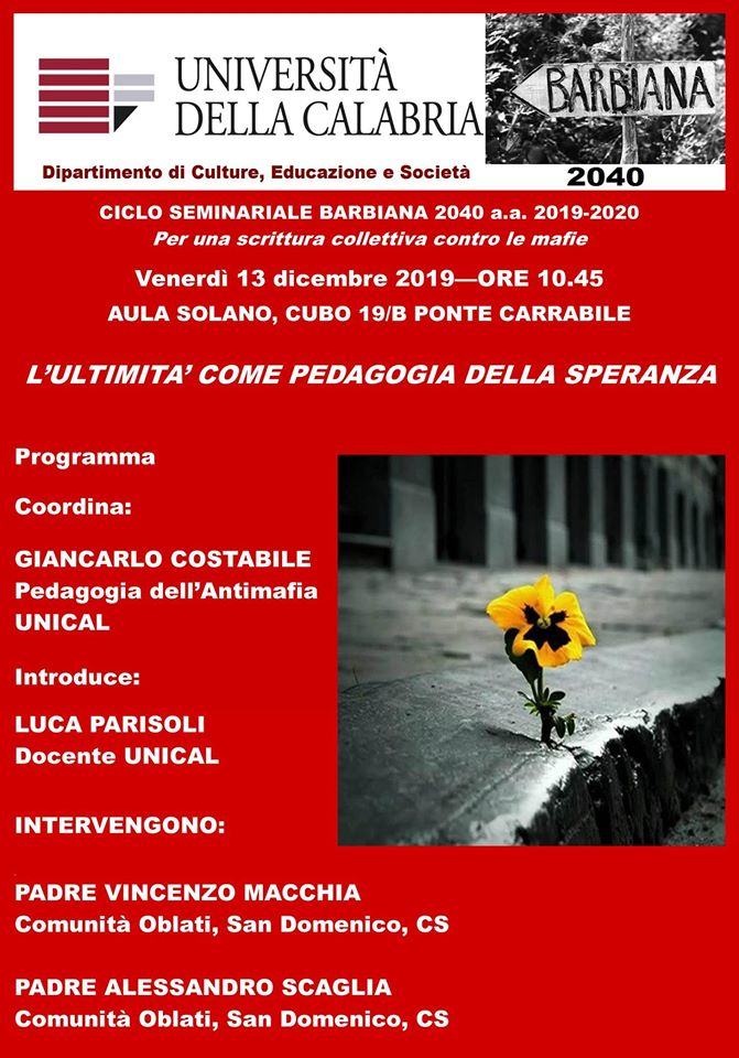 Venerdì 13 dicembre 2019