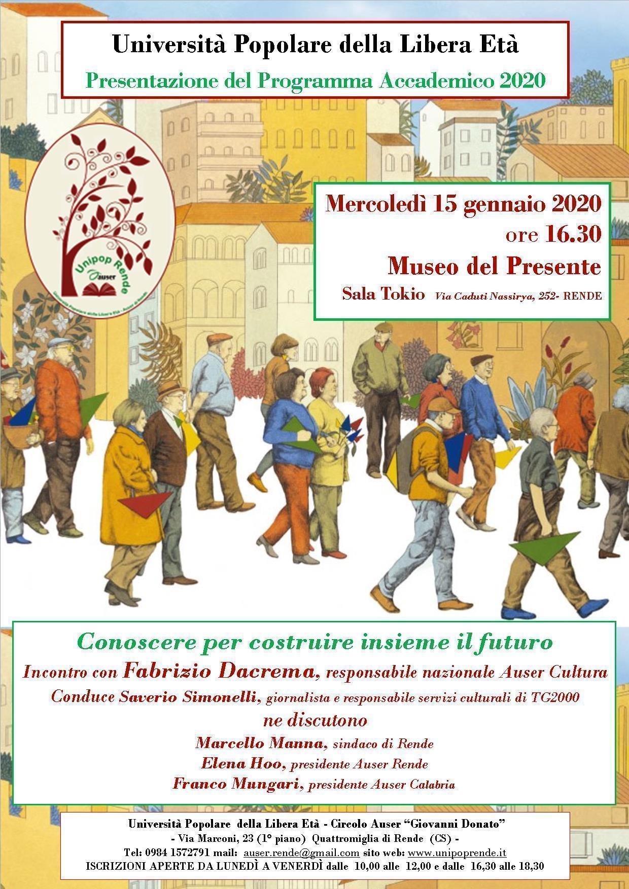 Presentazione Programma 2020 ULTIMO