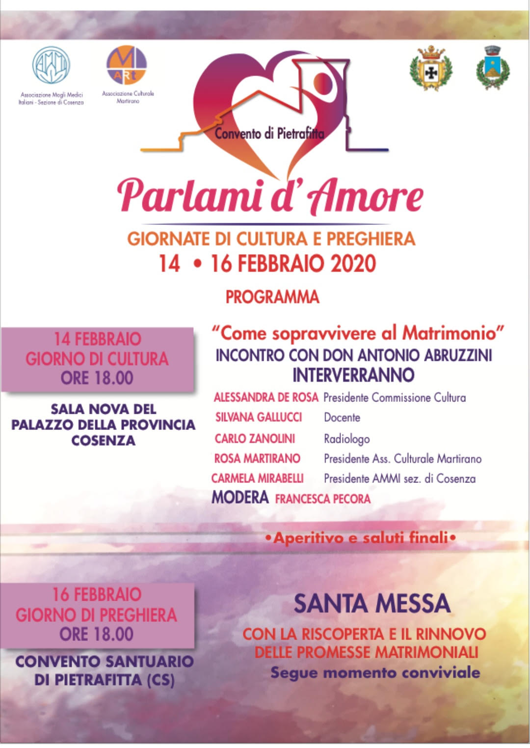 locandina parlami damore