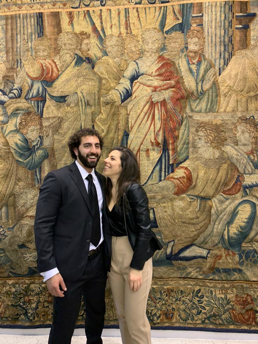 Viviana Bilotti R dAragona Odescalchi ed il fidanzato Damiano Fianco