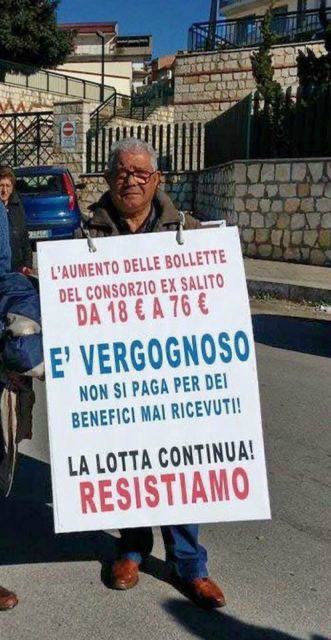 protesta consorzi bonifica