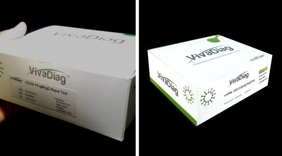Foto Vivadiag kit coronavirus
