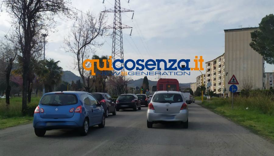 TRAFFICO COSENZA via popilia