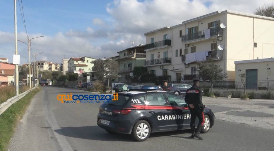San Lucido, controlli in entrata e uscita dopo l'ordinanza di chiusura - FOTO 56 controlli san lucido coronavirus 05