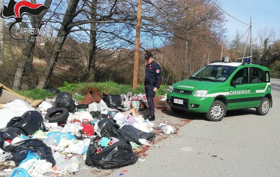 Abbandono di rifiuti ad Acri e Bisignano, identificati e sanzionati i trasgressori 54 rifiuti acri