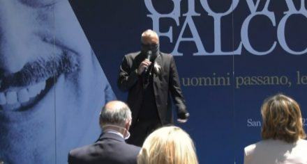 Strage di Capaci, da San Luca il ricordo di Falcone 56 Assessore De Caprio commemorazione Falcone
