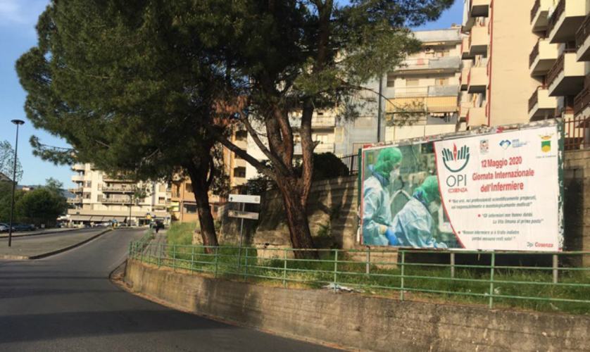 Giornata internazionale dell’infermiere, Opi Cosenza distribuisce 4000 igienizzanti ai colleghi (AUDIO) 54 MANIFESTO OPI1