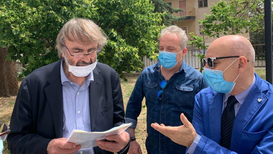Zuccatelli visita l'ospedale di Trebisacce: interventi immediati per potenziare reparto di lungodegenza 56 Zuccatelli ospedale Trebisacce 1