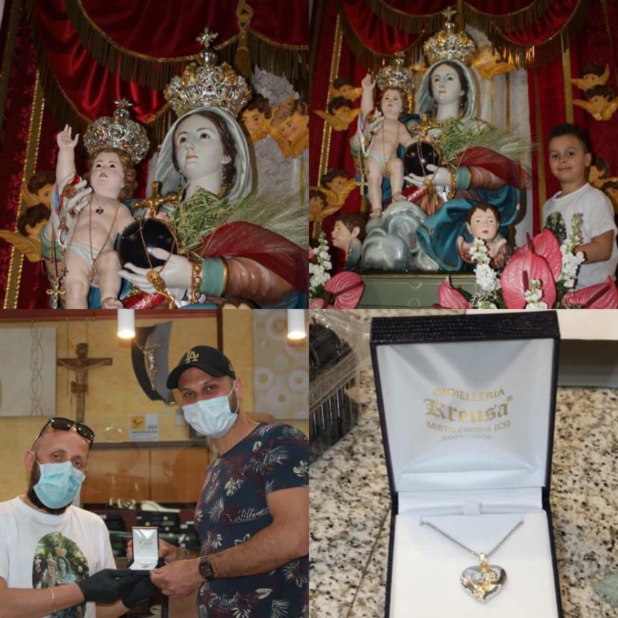 Vince premio "La Calabria nel cuore", lo dona alla Madonna per proteggere chi guida sulla 106 57 premio