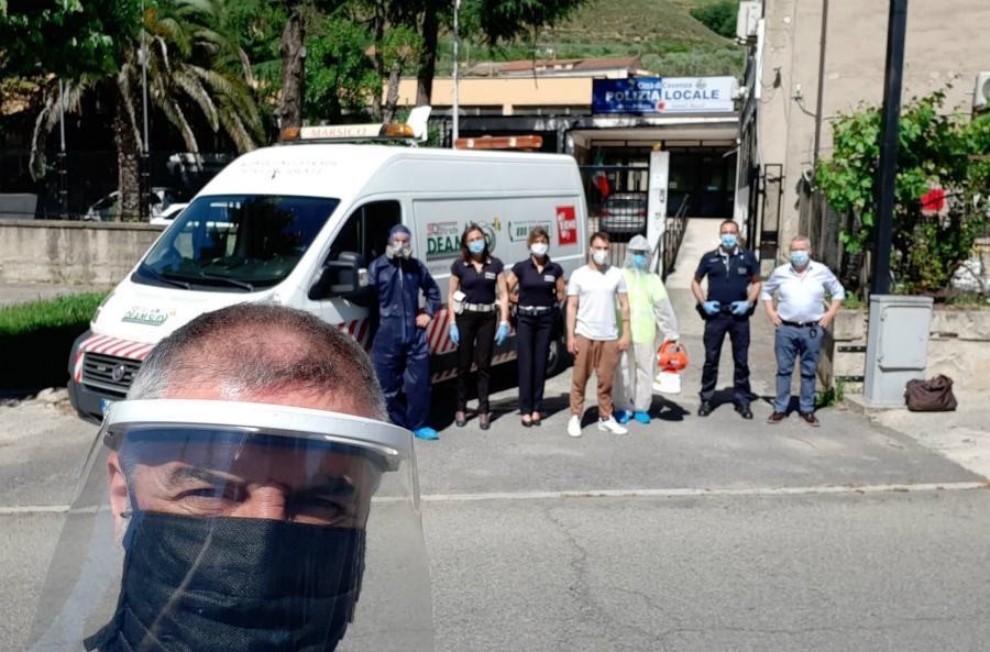 Cosenza, da domani riapre al pubblico il Comando della Polizia Municipale 58 sanificazione comando vigili