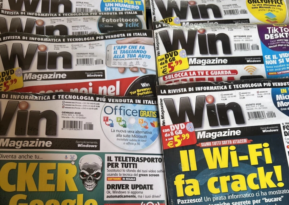 Da leader dell'editoria italiana al fallimento. Si chiude (male) l'era di Edizioni Master 52 Edizioni Master Win magazine